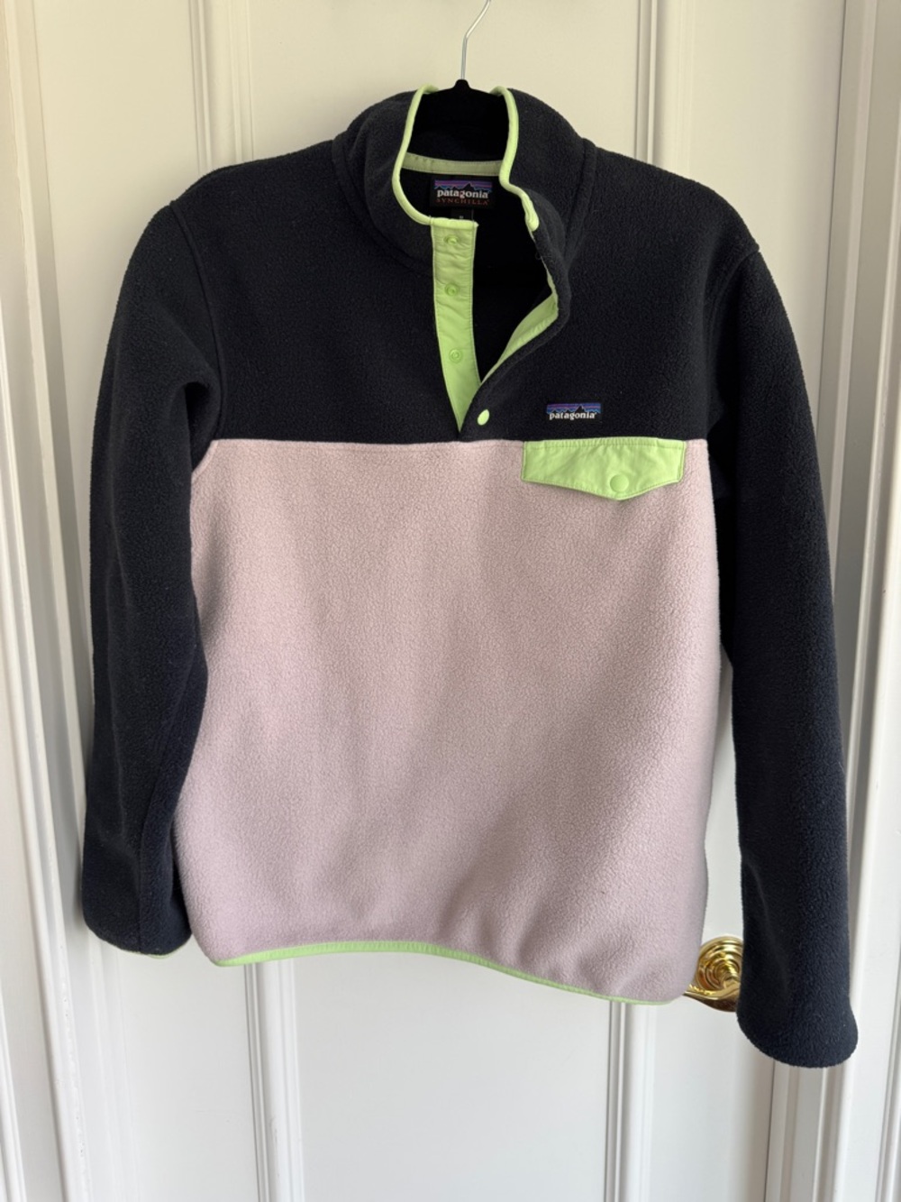 PATAGONIA W'S LIGHTWEIGHT SYNCHILLA SNAP-T FLEECE PULLOVER- Medium - Picture 7 of 7